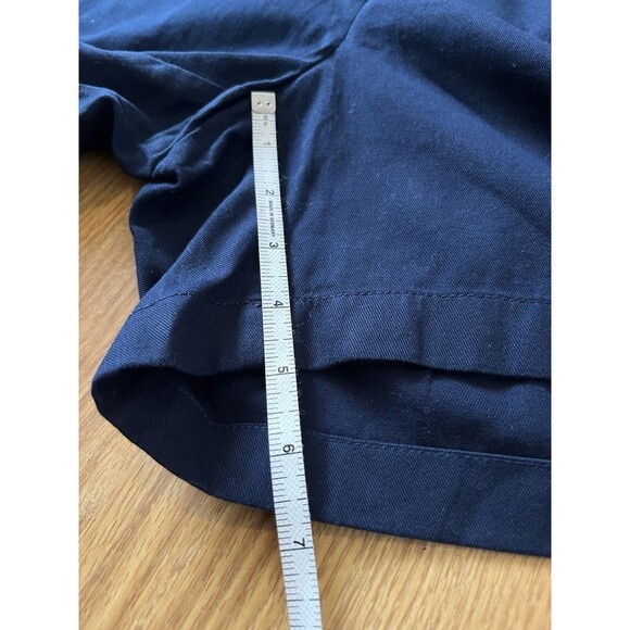 J Crew Navy Blue Chino Shorts Size 6 - Picture 7 of 7